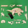 Triceratops - Dinosaur Robot DIY Kit - Brain Spice