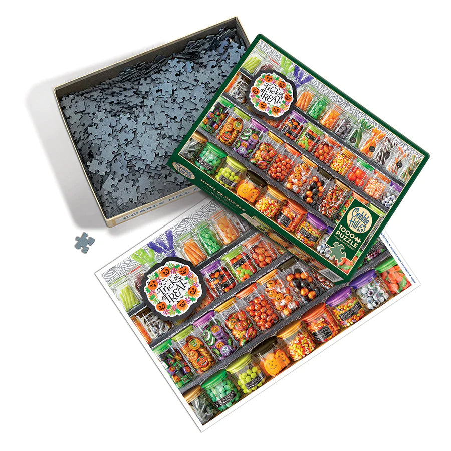 Trick or Treat - Compact Puzzle 1000pc - Brain Spice
