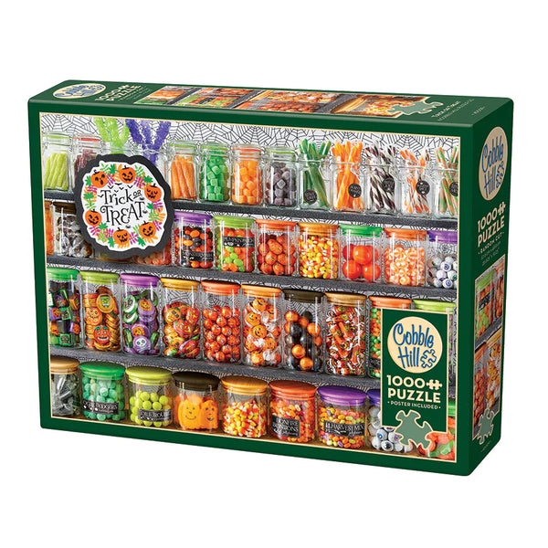 Trick or Treat - Compact Puzzle 1000pc - Brain Spice
