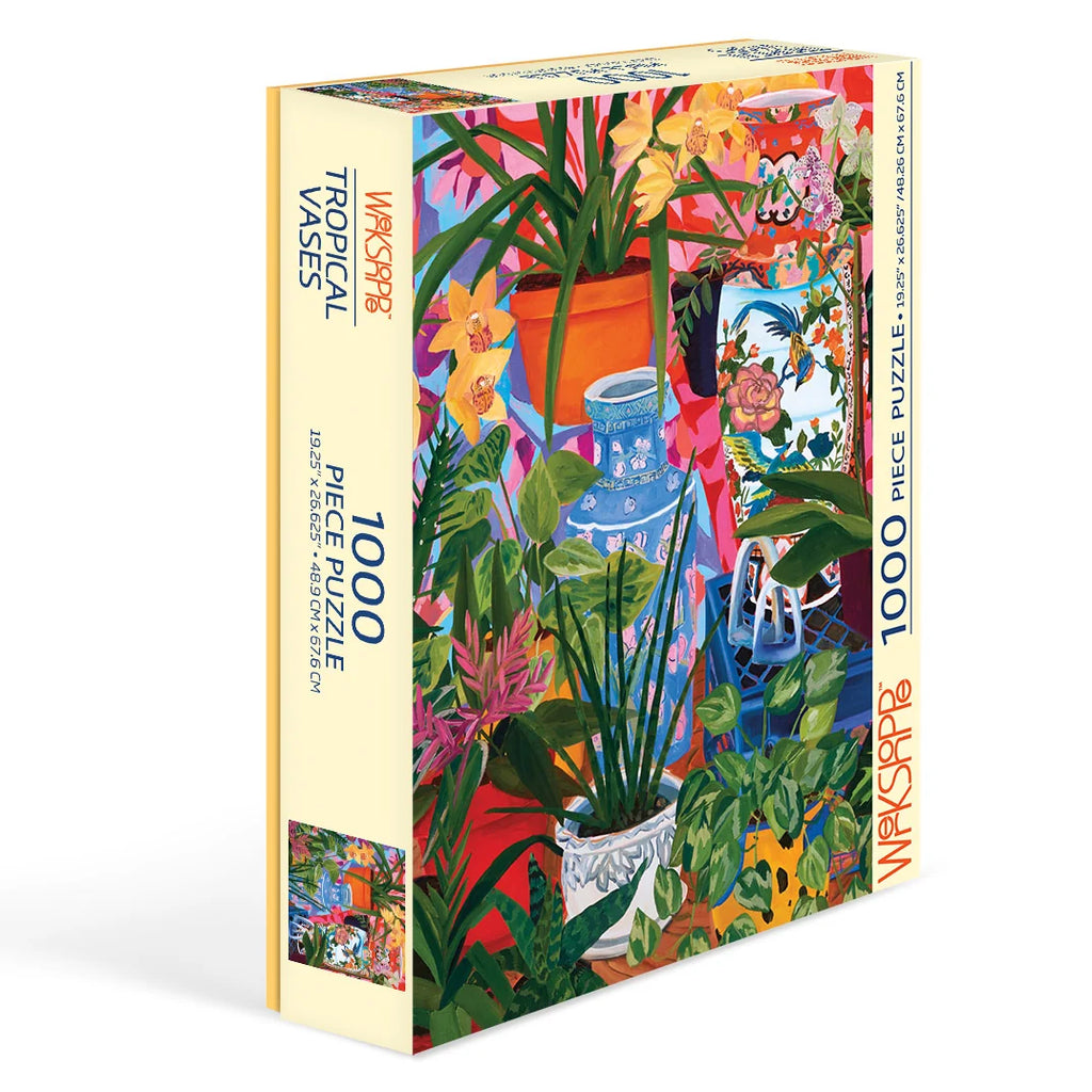 Tropical Vases - Jigsaw 1000pc - Brain Spice