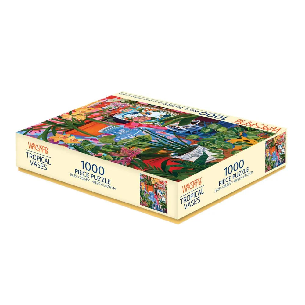 Tropical Vases - Jigsaw 1000pc - Brain Spice