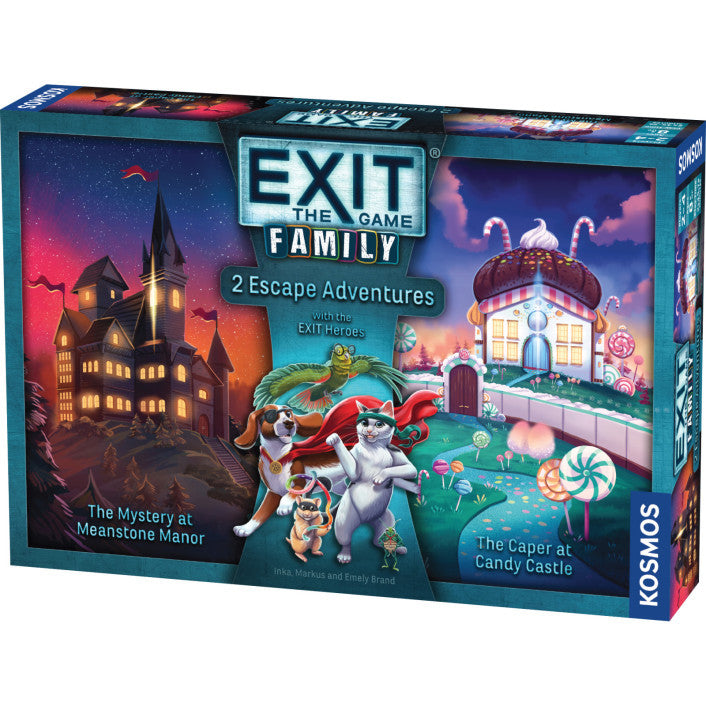 Two Escape Adventures - Exit the Game Family Heroes - Brain Spice