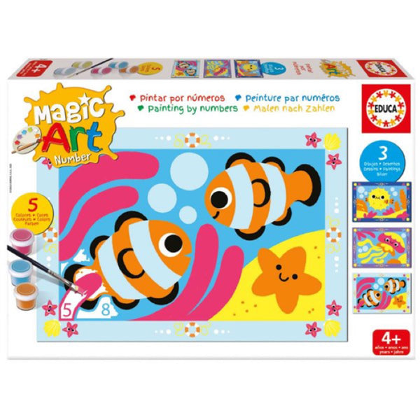 Under the Sea - Magic Art Number - Brain Spice