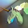 Unicorn Origami Wall Art - 3D Paper Art - Brain Spice