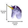 Unicorn Origami Wall Art - 3D Paper Art - Brain Spice