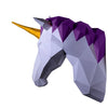 Unicorn Origami Wall Art - 3D Paper Art - Brain Spice
