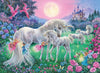 Unicorns In The Moonlight - Jigsaw 100pc - Brain Spice