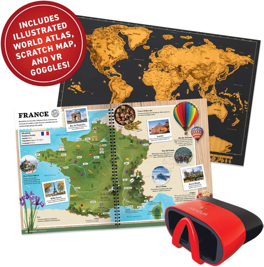 VR Gift Box - World Atlas - Brain Spice