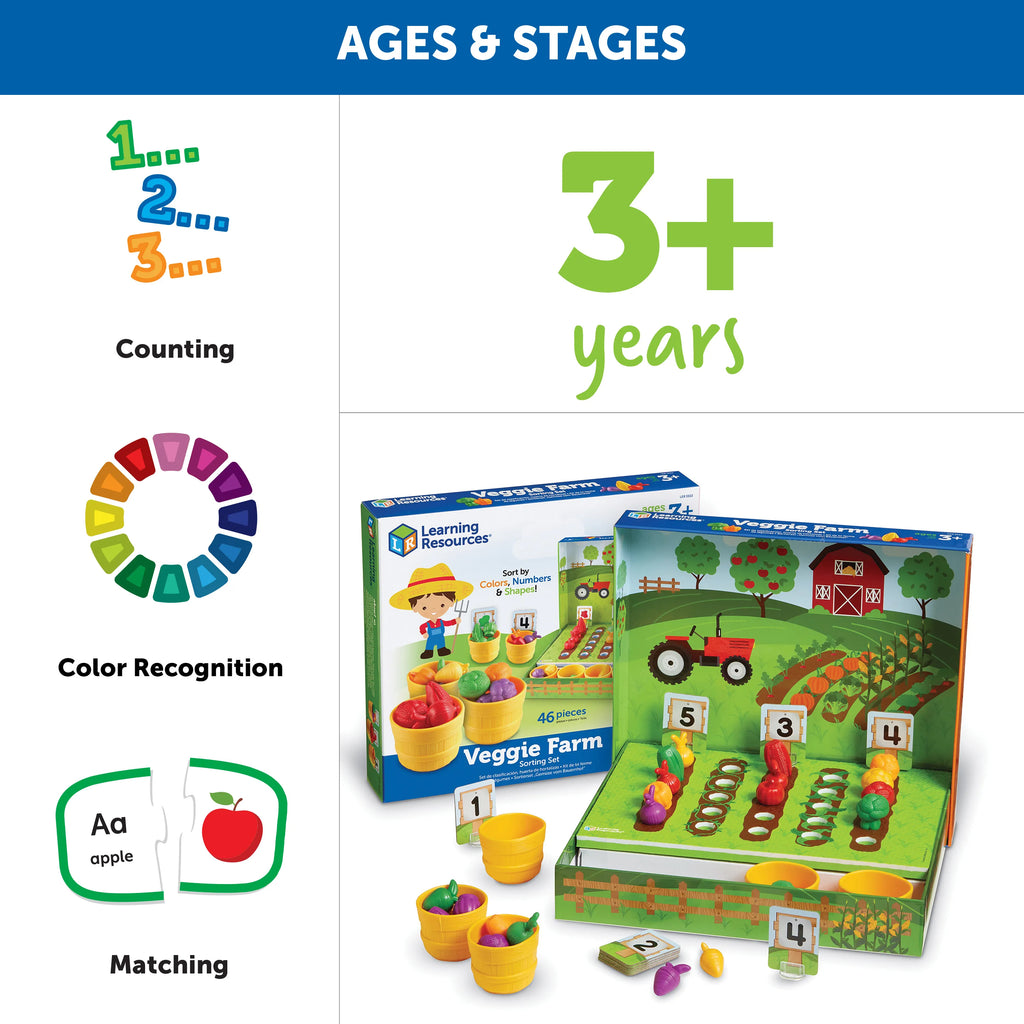 Veggie Farm Sorting Set - Brain Spice