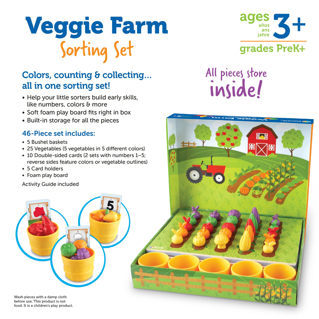 Veggie Farm Sorting Set - Brain Spice