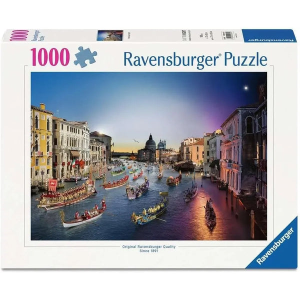 Venice Day to Night - Jigsaw 1000pc - Brain Spice