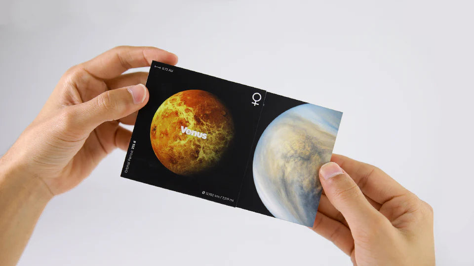 Venus Flipbook - The Solar System Collection - Brain Spice