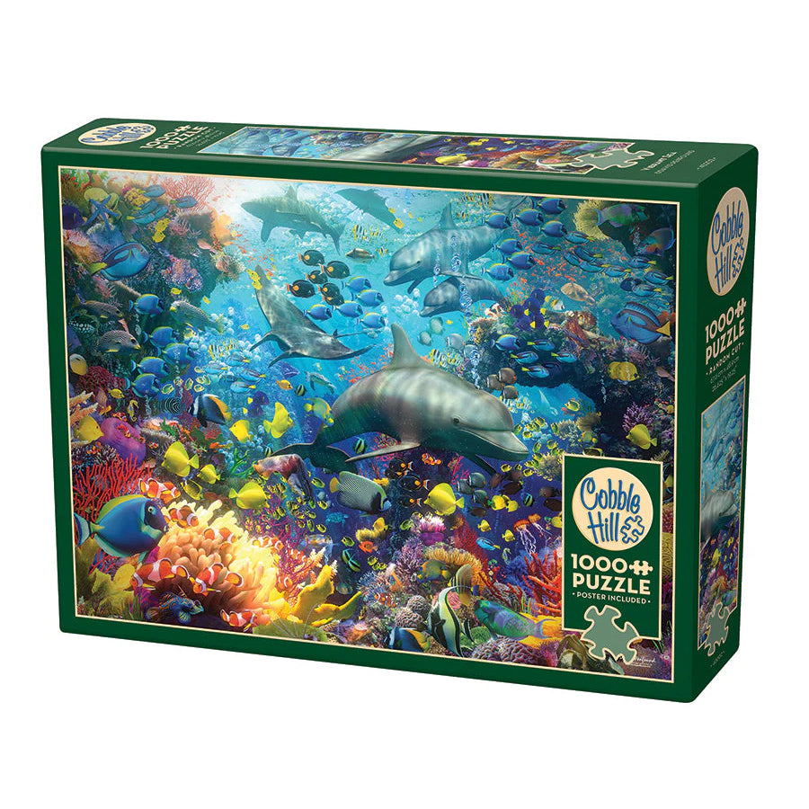 Vibrant Sea - Jigsaw 1000pc - Brain Spice