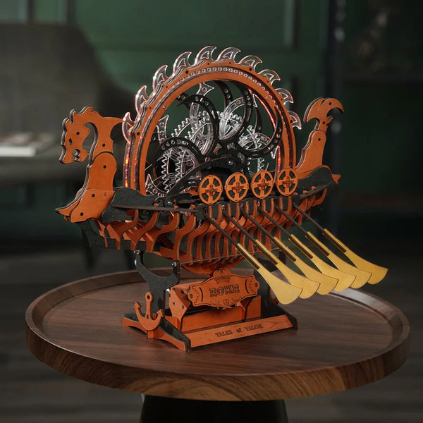 Viking Dragon Ship - Mechanical Models