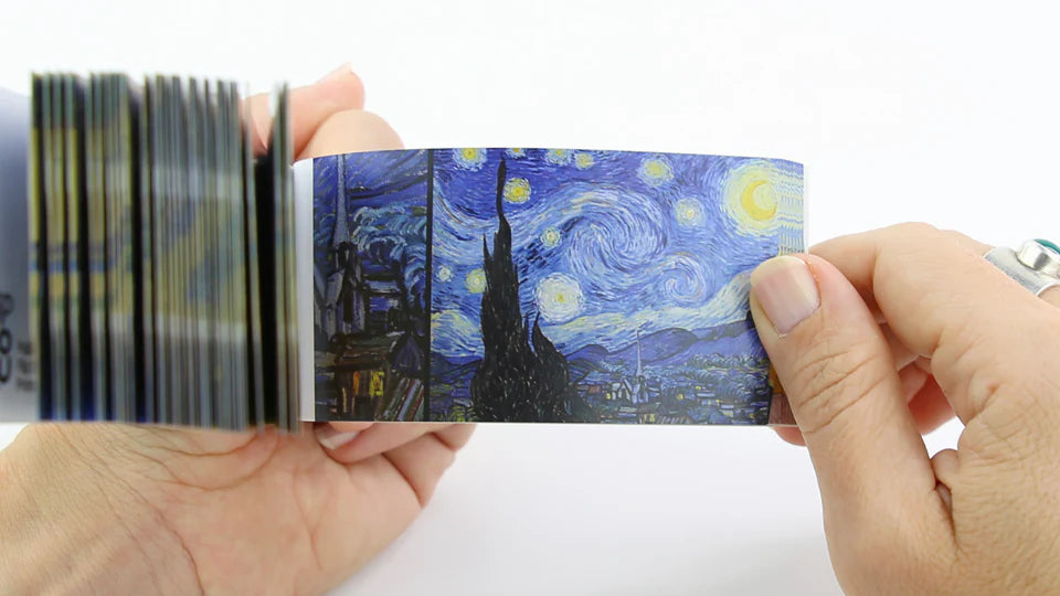 Vincent Van Gogh Flipbook - The Painters Collection - Brain Spice