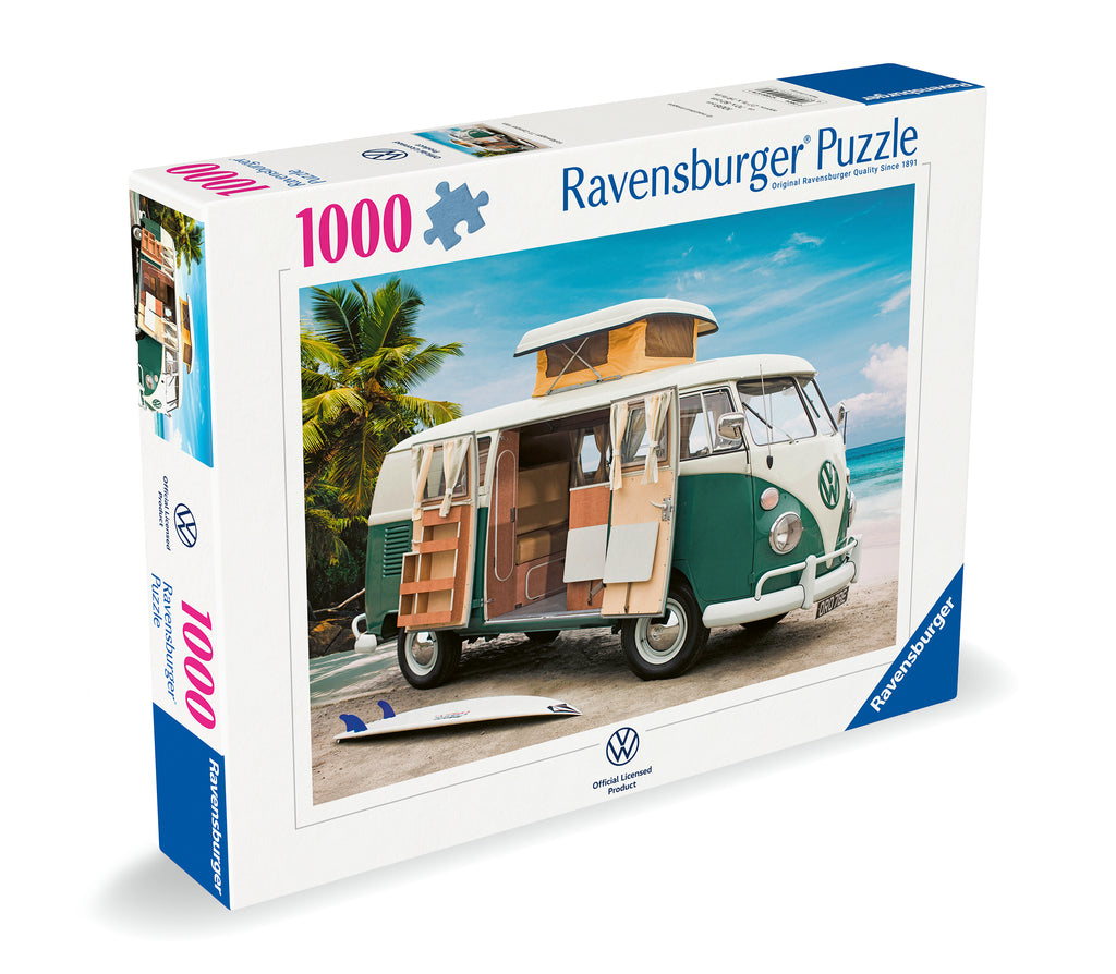 Volkswagen T1 Camper Van - Jigsaw 1000pc - Brain Spice