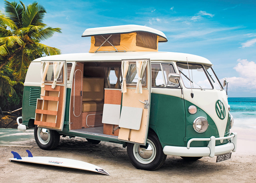 Volkswagen T1 Camper Van - Jigsaw 1000pc - Brain Spice