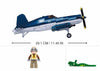 WW2 F4U Fighter - Model Bricks 550pcs - Brain Spice