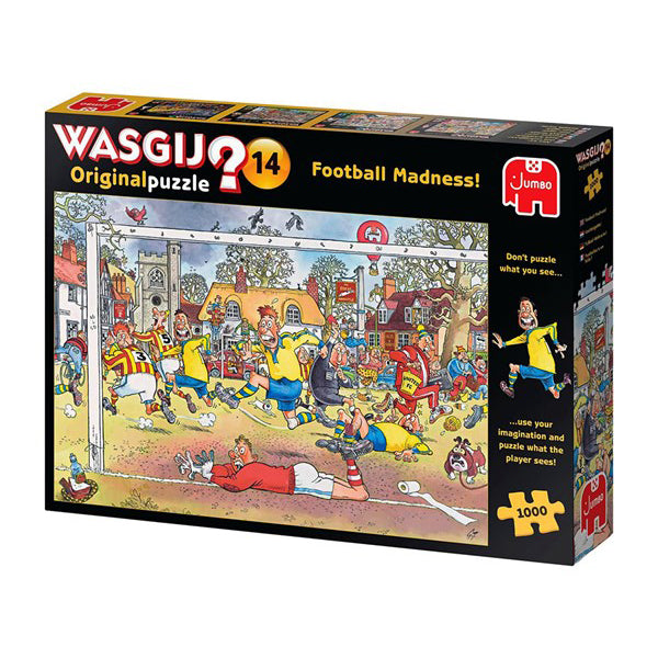 Wasgij 14 Football Madness - Wasgij - 1000 pc - Brain Spice