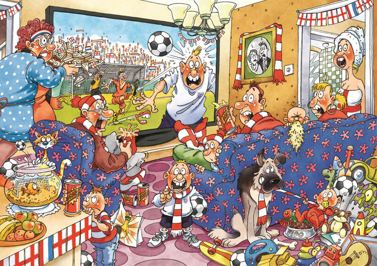 Wasgij 21 Football Fever - Wasgij - 1000 pc - Brain Spice