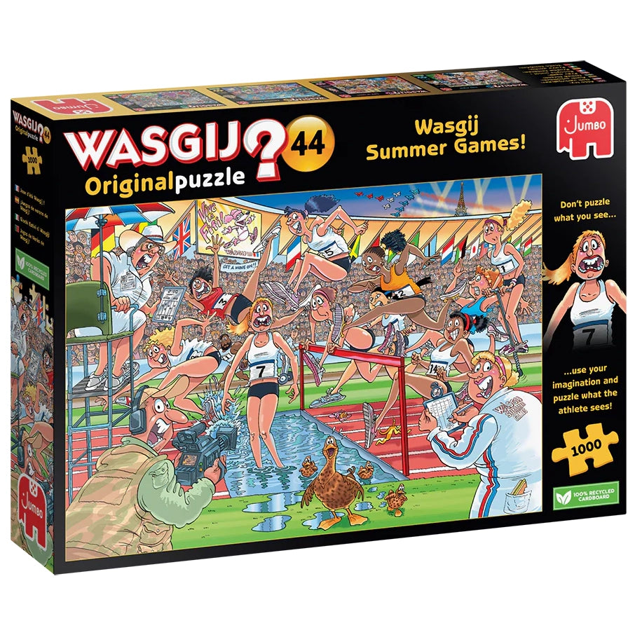 Wasgij 44 Summer Games - Wasgij - 1000 pc - Brain Spice