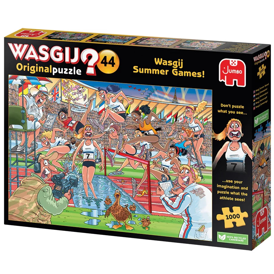 Wasgij 44 Summer Games - Wasgij - 1000 pc - Brain Spice