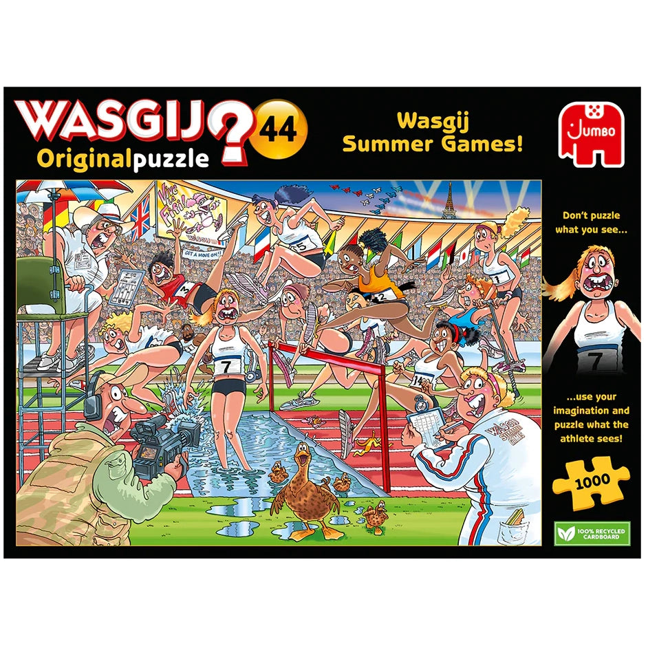 Wasgij 44 Summer Games - Wasgij - 1000 pc - Brain Spice