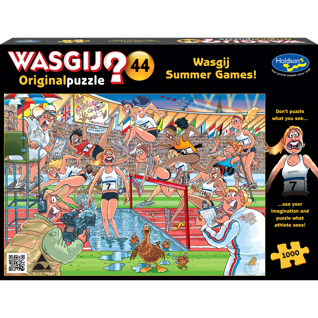 Wasgij 44 Summer Games - Wasgij - 1000 pc - Brain Spice