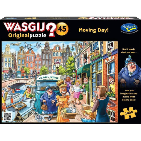 Wasgij 45 Moving Day - Wasgij - 1000pc - Brain Spice