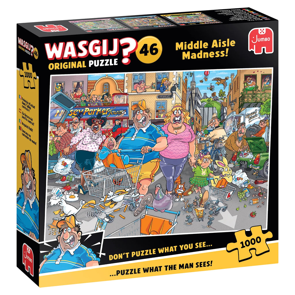 Wasgij 46 - Middle Aisle Madness - Wasgij - 1000pc - Brain Spice