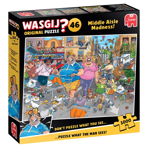Wasgij 46 - Middle Aisle Madness - Wasgij - 1000pc - Brain Spice