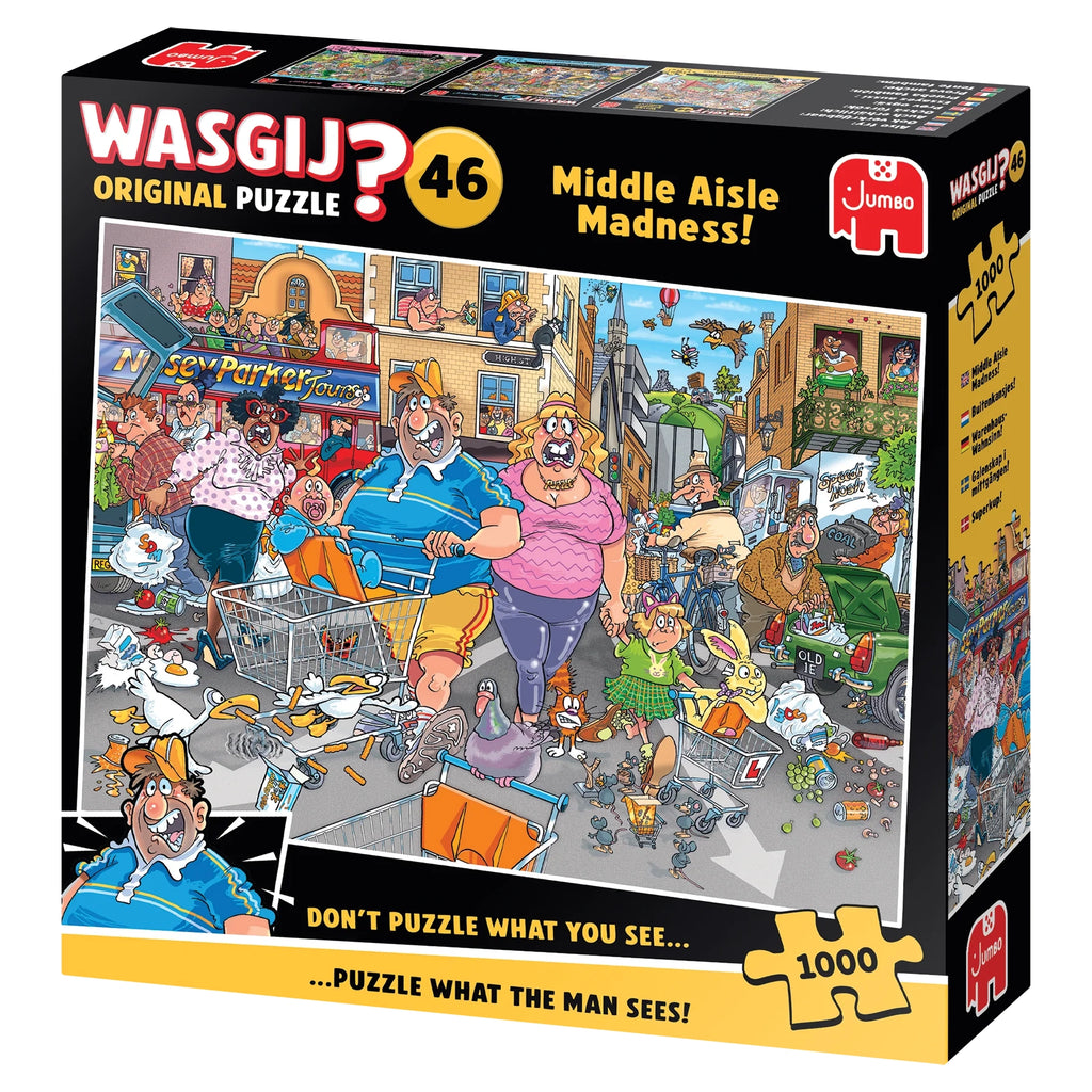 Wasgij 46 - Middle Aisle Madness - Wasgij - 1000pc - Brain Spice