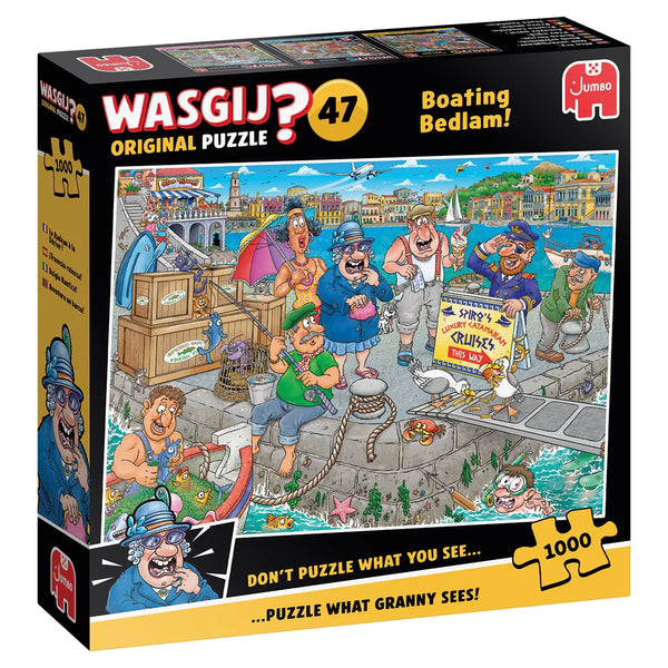 Wasgij 47 - Boating Bedlam - Wasgij - 1000pc - Brain Spice