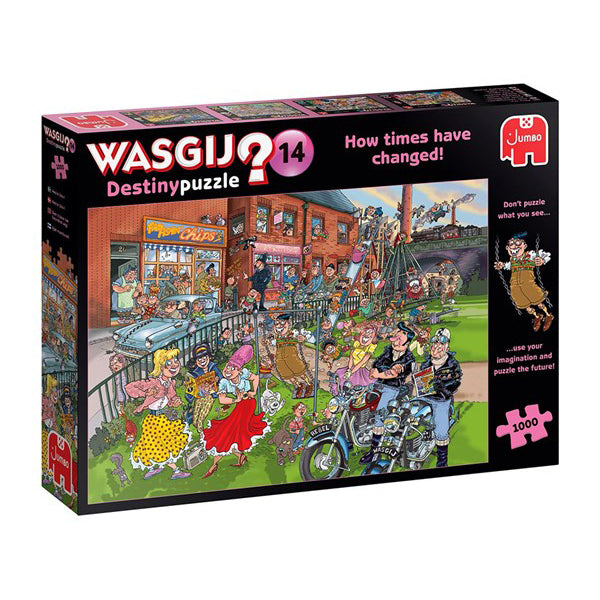 Wasgij Destiny 14 - Times Have Changed - Wasgij - 1000 pc - Brain Spice