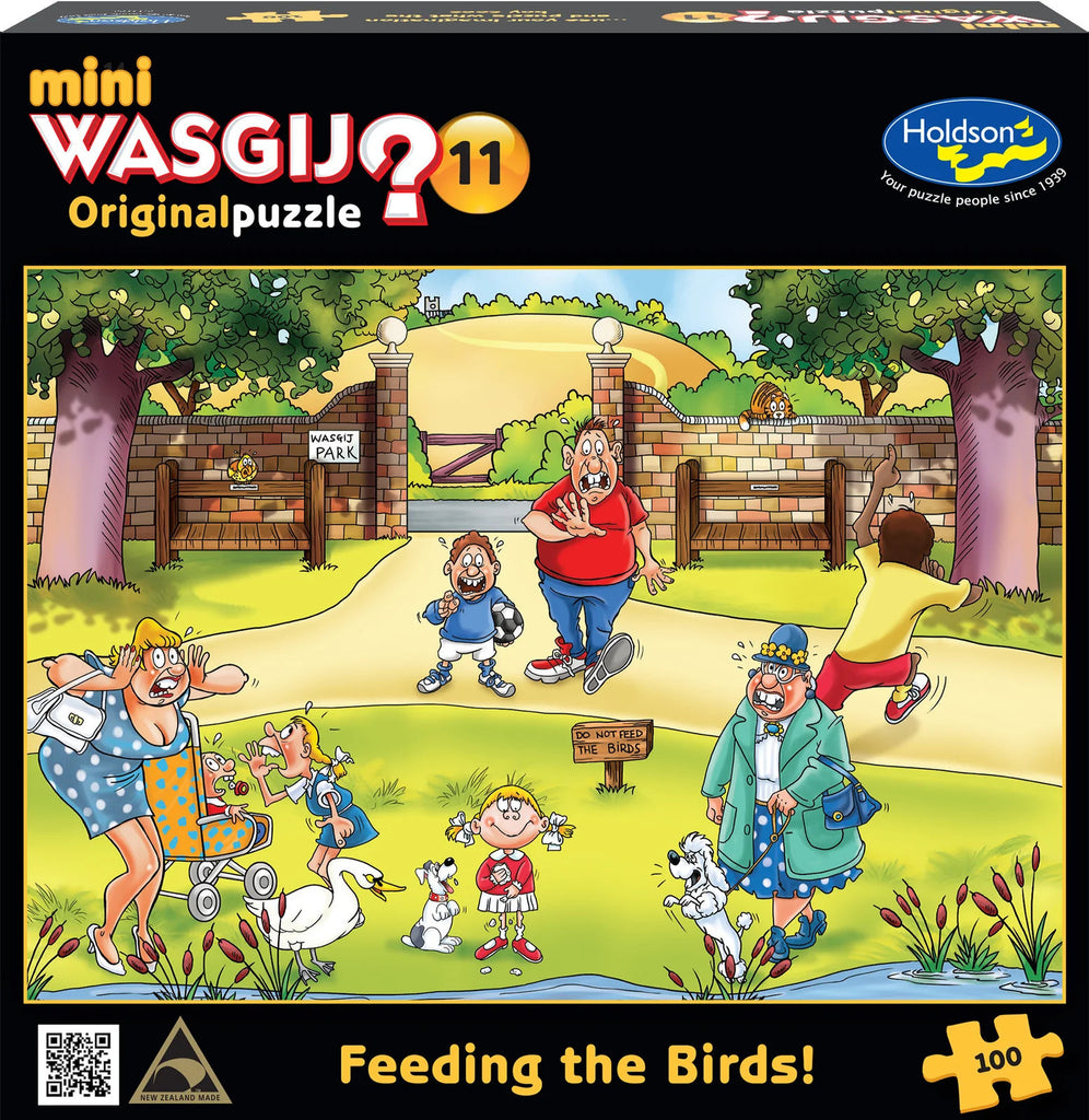 Wasgij Mini 11 Feeding The Birds - Wasgij - 100 pc - Brain Spice