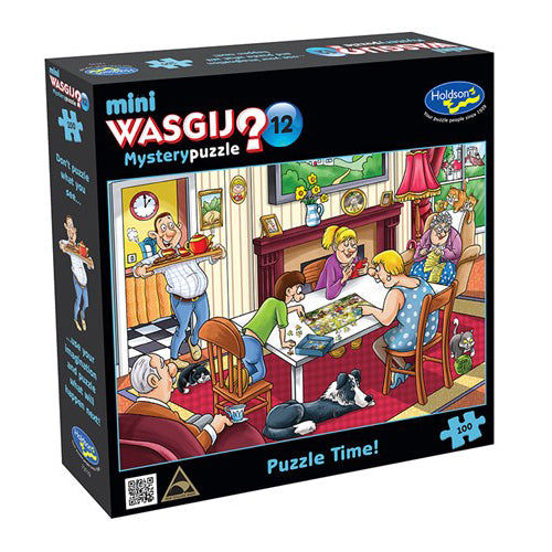 Wasgij Mini Mystery 12 Puzzle Time - Wasgij - 100 pc - Brain Spice