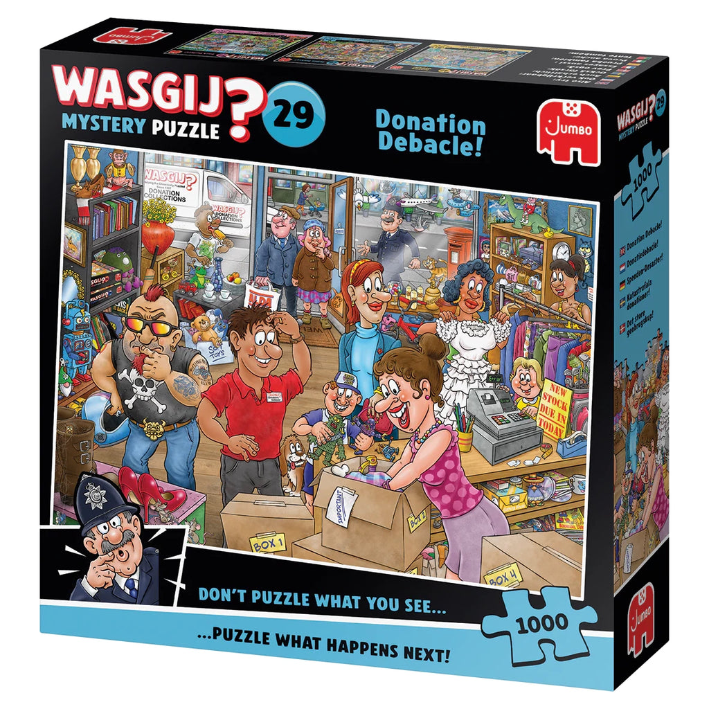 Wasgij Mystery 29 - Donation Debacle - Wasgij - 1000pc - Brain Spice