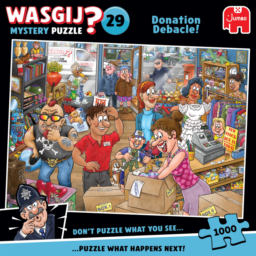 Wasgij Mystery 29 - Donation Debacle - Wasgij - 1000pc - Brain Spice