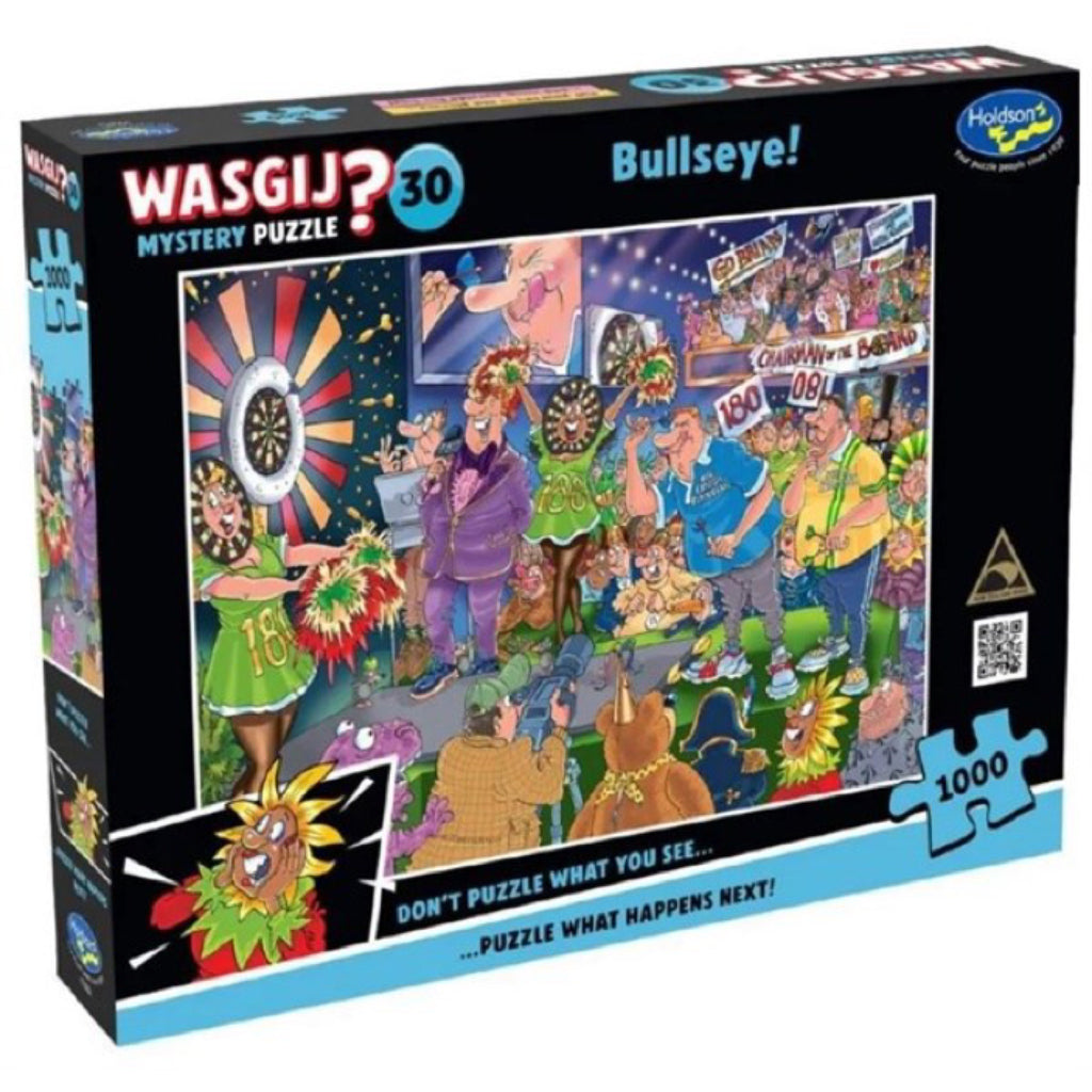Wasgij Mystery 30 - Bullseye - Wasgij - 1000pc - Brain Spice