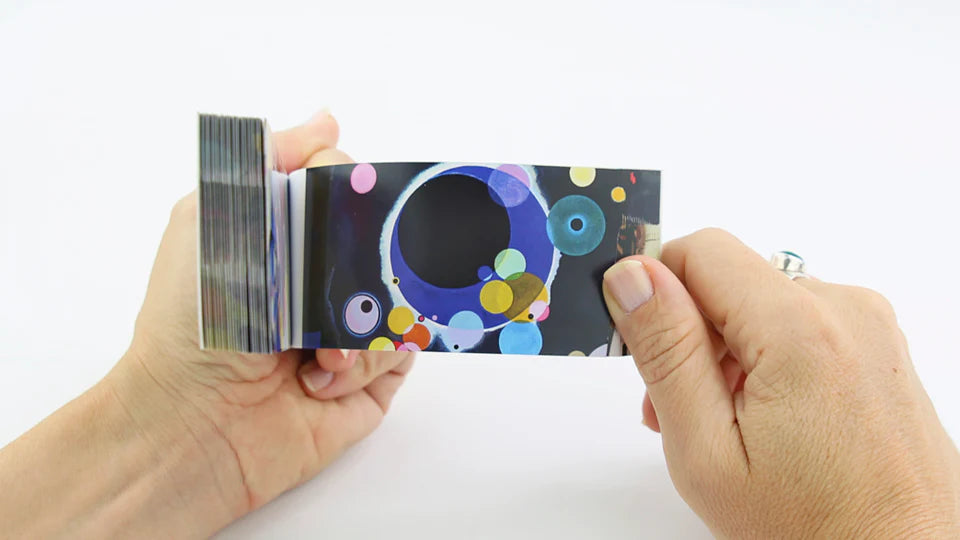 Wassily Kandinsky Flipbook - The Painters Collection - Brain Spice