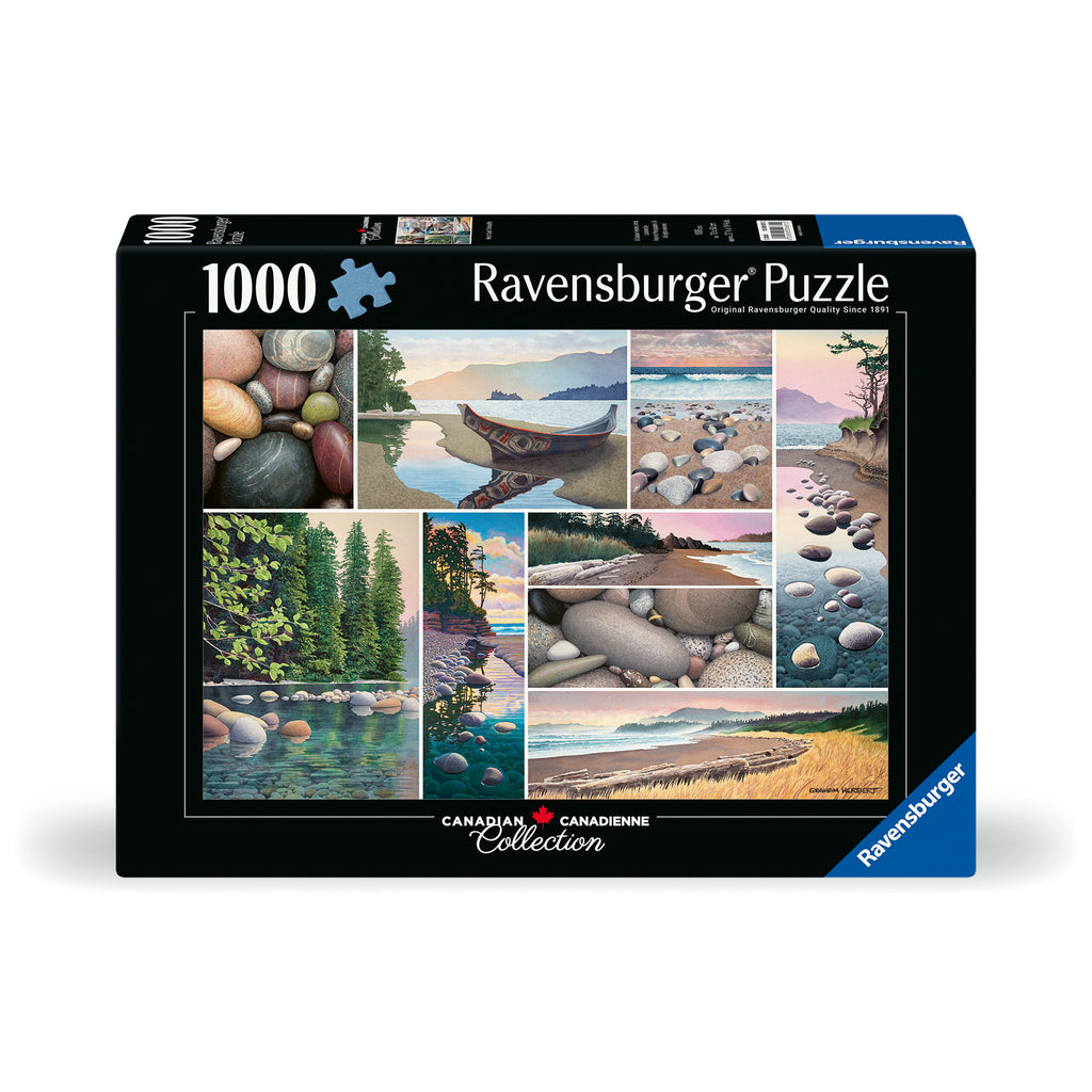 West Coast Tranquility - Jigsaw 1000pc - Brain Spice