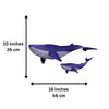 Whale Origami Model - 3D Paper Art - Brain Spice