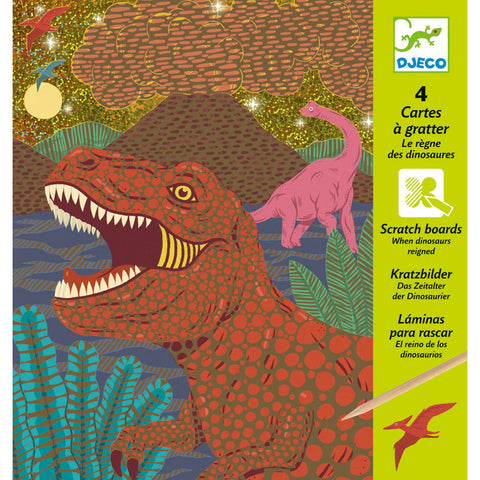 When Dinosaurs Reigned Scratch Cards - Brain Spice