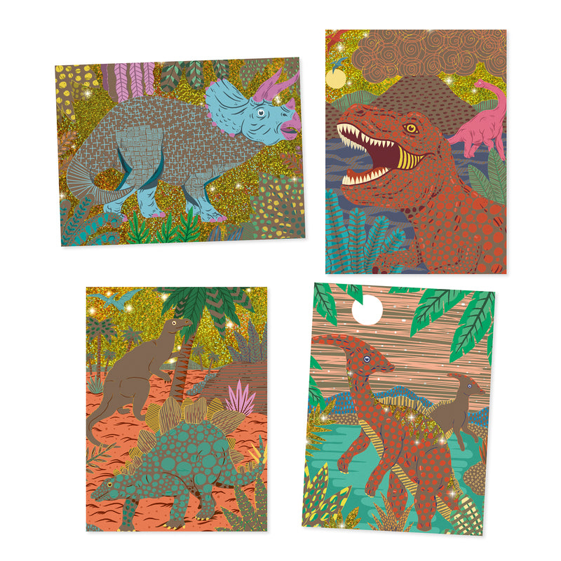 When Dinosaurs Reigned Scratch Cards - Brain Spice