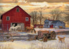 Winter on the Farm - Jigsaw 1000pc - Brain Spice
