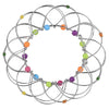 Wire Infinity Flower Stress Fidget Toy - Brain Spice