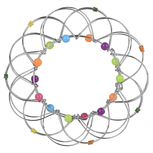Wire Infinity Flower Stress Fidget Toy - Brain Spice