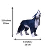 Wolf Origami Model - 3D Paper Art - Brain Spice