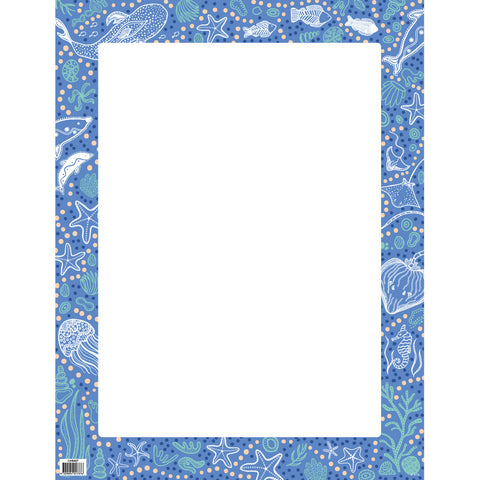 Wonderlands: Sea - Border Chart - Brain Spice
