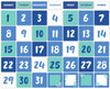 Wonderlands (Sea) - Magnetic Calendar Set - Brain Spice